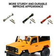 thumbnail image 2 of maskred RCGOFOLLOW Durable Steering Link Rod For 1/12 MN D90 OFF-Road RC Car Accessories Titanium, 2 of 6