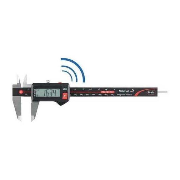 Mahr Digital Caliper,0.001 in. Res.,Wireless 4103400