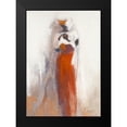 thumbnail image 2 of Parise, Chantal 14x18 Black Modern Framed Museum Art Print Titled - Silhouettes Africaines V, 2 of 5