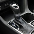 thumbnail image 4 of Cubierta de moldura de pomo de cambio de marchas de automóvil, pomo de consola central rojo para 2015-2019, 4 of 5
