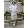 thumbnail image 2 of 1927 Suit With A Mid-Knee Pleated Skirt And Matching Waistless History (18 x 24), 2 of 2