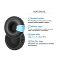thumbnail image 3 of Almohadillas Voarmaks, suaves y gruesas, grandes, para JBL Tune 510BT, negras, 3 of 9