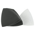 thumbnail image 1 of Lija triangular con gancho y lazo de 3-1/2" para herramienta multifuncional oscilante de carburo de silicio para húmedo/seco 240 grano 30 piezas, 1 of 5