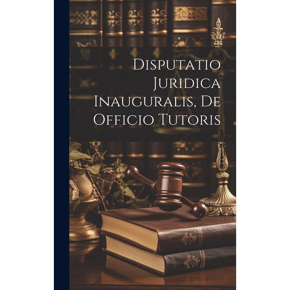 Disputatio Juridica Inauguralis, De Officio Tutoris (Hardcover)