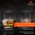thumbnail image 2 of WLTER Whisky Glasses New York Bar 6-Piece Set 6 1/2 oz – Elegant Crystal Tumbler Glasses for Whisky, Bourbon & Cocktails – Lead-Free Glass – Dishwasher & Shock Resistant, 2 of 7