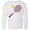 AA-White, variant on Inktastic Pink Tennis Racket and Ball Long Sleeve Youth T-Shirt