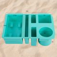 thumbnail image 4 of Top Cup Holder Tray for Bogg Bag Large, Waterproof ABS Drink Holder Fit for Stanley Cup - Organizer & Topper Tray Accessories for Bogg Bag (GREEN), 4 of 7