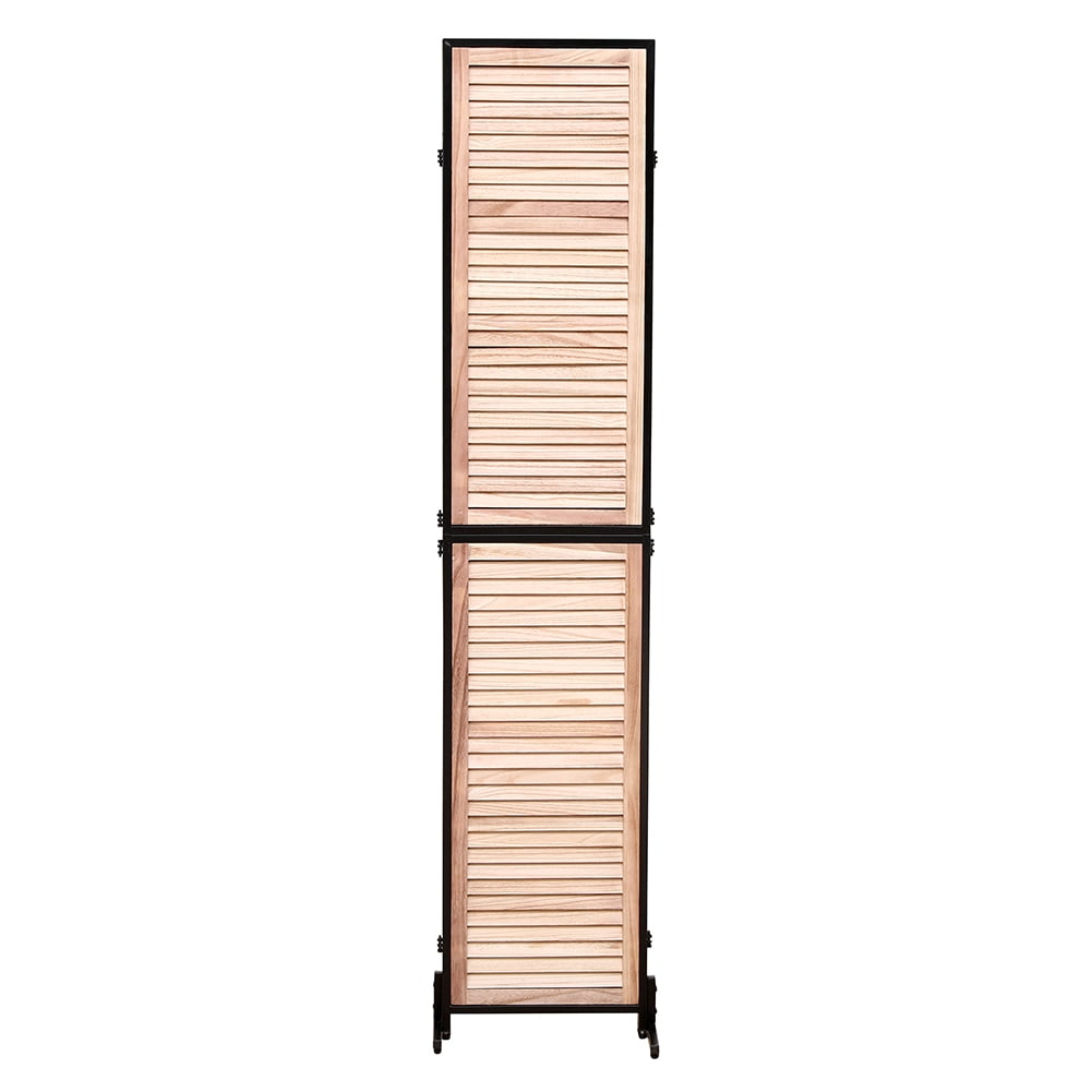 M optimized 3 Panel Room Divider Privacy Screen Privacy 70.87" Tall Wall Divider Folding Wood Screen for Home Office Bedroom Restaurant