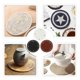thumbnail image 2 of 3PCS PU Leather Bag Bottom Round Knitting Crochet Bag Shaper Base with Holes, 2 of 4