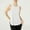White, variant on MIANHT Womens Tank Tops Fashion Solid Color Crew Neck Workout Tank Tops Comfy Loose Fit Sleeveless Strapless Summer Shirts