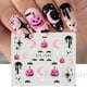 thumbnail image 4 of Calcomanías de agua de calabaza malvada para uñas, pegatinas de Arte de uñas de Halloween, fantasma, murciélago, telaraña, deslizadores de Anime, decoraciones de manicura, LASTZ-1249, 4 of 4