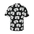 thumbnail image 3 of Uemuo Cool Car Printed Regular Fit Short Sleeve Casual Hawaiian Shirt for Men,Aloha shirt,Tropical shirt,Floral print shirt,Vacation Beach shirt-X-Large, 3 of 9