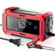 thumbnail image 1 of Cargador de Batería Cargador de Goteo de Batería Inteligente Automático de 6 Amperios y 12 V, Deselfitador de Mantenimiento de Batería con Compensación de Temperatura para Automóvil, Camión, Motocicleta, Podadora Marino, 1 of 10