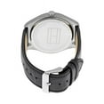 thumbnail image 4 of Tommy Hilfiger Men's 1791168 Curtis Black Dial Black Leather Strap Watch, 4 of 5