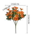 thumbnail image 4 of Artificial Flowers for Outdoors Silk Flowers UV Resistant Faux Flowers for Outdoor Planters Realistic Spring Decor Artificial Dahlia Flowers for Front Door Porch Patio Balcony Yard, 4 of 6
