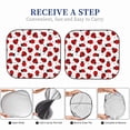 thumbnail image 6 of Haiem Ladybug And Heart Car Windshield Sun Shade (2 Pieces) Foldable Windshield Sun Shade Car Accessories for Truck SUV Pickup-Small, 6 of 7