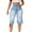 Light Blue, variant on QATAINLAV Distressed Ripped Frayed Jeans for Women Loose Fit Jean Shorts Casual Distressed Short Jeans Casual Mid Waist Denim Pants Prime Sales Light Blue S