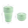 thumbnail image 3 of Taza de café portátil Taza plegable resistente al calor para accesorios de viaje de oficina JShteea Libre de BPA, 3 of 8