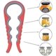 thumbnail image 1 of Bottle Opener, Bottle Opener Set Of Two, Wine Opener For Kitchen, Bar, Party, Etc., 1 Set, Red, 1 of 3