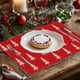 thumbnail image 1 of Christmas Table Mats Set of 4 Holiday Placemats Festive Dining Decor for Kitchen Table Runner Seasonal Party Dinnerware Protective Heat Resistant, 1 of 6