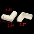 thumbnail image 2 of Unique Bargains Coussin Pare-Chocs de Protection pour Coin de Tiroir de Table de Meubles Ménagers Blanc 4 Pcs, 2 of 4