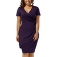 thumbnail image 1 of Ketyyh-chn99 Robe pour Femme Grande Taille Élégante Robe de Soirée à Manches Longues Robe Longue Confortable Noir,2TG, 1 of 5