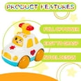 thumbnail image 4 of BESTSKY Toy Cars,Plastics Baby Car Toys,Fun Appearance Pull Back Cars,Red, 4 of 7