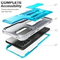 thumbnail image 4 of FITO For Samsung Galaxy A52 Case, Phone Case with Screen Protector and Kickstand (Blue), 4 of 7