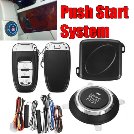 9 PCS Car Alarm Start Security Keyless Entry System Push Button Remote