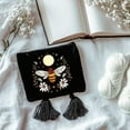 thumbnail image 4 of 4 Sheets 12Pcs Moth Water Soluble Embroidery Patterns 11.7x8.3Inch Star Moon Flower Moth Combo Stick and Stitch Embroidery Paper Stabilizer for Hand Sewing Lover Beginners, 4 of 8