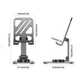 thumbnail image 3 of Leutsin Car Phone Holder,Mount Phone Mount For Car,All Metal All Round Optional High Stability Damping Bearings Large Panel High Load Bearing Capacity Carbon Steel Mobile Phone Bracket, 3 of 6