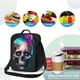 thumbnail image 4 of Fotbe Modern Abstract Colorful Skull B Lonchera Bolsa de Almuerzo para Hombres y Mujeres, Lonchera de Gran Capacidad, Bolsa de Almuerzo Reutilizable, Bolsa Térmica Aislante, 4 of 7