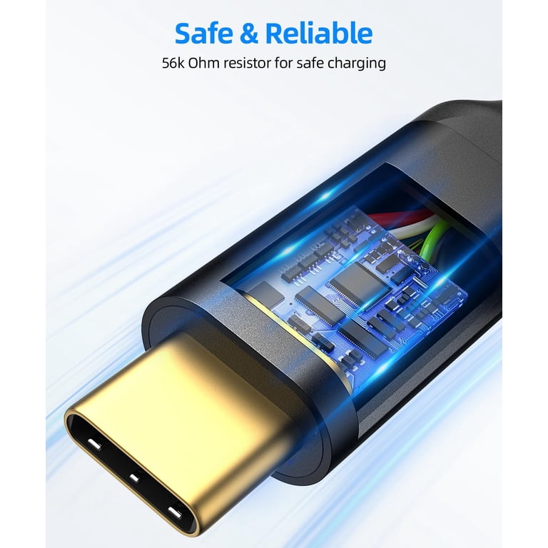 SUNGUY 10 Gbps Android Auto USB C-kabel, 1,5 FT 3A USB 3.1 Gen 2 snel opladen en gegevensoverdracht USB C CarPlay-kabel, compatibel met iPhone 17/16/15 Pro Max, Galaxy S22 S21 Note 20 SUNGUY 10 Gbps Android Auto USB C-kabel, 1,5 FT 3A USB 3.1 Gen 2 snel opladen en gegevensoverdracht USB C CarPlay-kabel, compatibel met iPhone 17/16/15 Pro Max, Galaxy S22 S21 Note 20