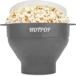 DASH SmartStore™ Stirring Popcorn Maker, 3QT Hot Oil Electric Popcorn  Machine with Clear Bowl, 12 Cups - Red