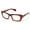 Tortoise, variant on Newbee Fashion - Thick Frame Cateye Celeb Fashion Clear Glasses