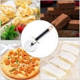 thumbnail image 6 of Raindrops Practical Pizza Wheel Cutter with Ergonomic Handle for Kitchen Use Made of Stainless Steel and ABS Black, 6 of 8