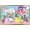 Gold Framed Version, variant on Hello Kitty and Friends - Happiness Overload Wall Poster with Push Pins, 22.375" x 34"