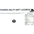thumbnail image 3 of SweetGourmet Salty Finnska Black Licorice | Finnish Candy Bulk NON GMO | 15oz, 3 of 4