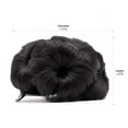 thumbnail image 3 of Onedor Synthetic Hair Bun Extension Chignon Ballerina Comb Updo Hair Pieces for Women (2# - Darkest Brown) …, 3 of 6