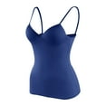 thumbnail image 5 of Women Camisoles & Tanks Women'S Sexy Lace Trim Camisole - Sleeveless Tank Top With Adjustable Breast Support,Blue Women's Camisoles & Tanks 3XL, 5 of 5