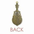 thumbnail image 3 of chestry elements period table actinide curium necklace antique guitar jewelry music pendant, 3 of 4