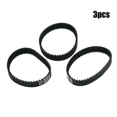 YFind Belts Vacuum Belt for Shark Soft Front Brush Belt Solid 3 Pcs Ax950 Ax951 for Shark Part Rubber Zu782 153-3Gt-8 for