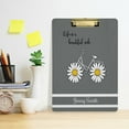 thumbnail image 3 of FMSHPON Sunflower Bike Clipboard Hardboard Wood Nursing Clip Board and Pull for Standard A4 Letter 13x9 inches, 3 of 6