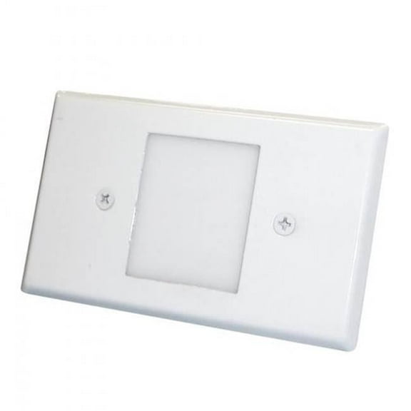 NSW-6629PC-BZ 3000K 120V Non-Dimming Mini LED Step Light with Photocell, Frosted Glass Lens Face Plate, Bronze