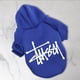 thumbnail image 1 of Abrigo con capucha para clima frío para perros Ropa con capucha suave Suministros para mascotas (8XL) Azul, 1 of 6