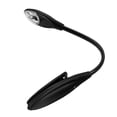 thumbnail image 1 of 2xMusic Score Stand Light Clip Ajustable Mini LED Lámpara De Lectura De Libros Negro Sunnimix  Luz de pie de partitura musical, 1 of 8