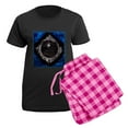 thumbnail image 5 of CafePress - Phantom Of The Opera ~Phantom (With Blue Swirl) Pa - Women's Short Sleeve Print T-Shirt and Pants Dark Cotton Pajama Set, 5 of 7