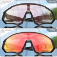 thumbnail image 3 of KAPVOE Photochromic Cycling Sunglasses Men Women Mountain Bike Sunglasses Clear MTB Bicycle Riding, 3 of 6