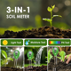 thumbnail image 4 of Termómetro de compost para compostaje en el patio trasero Medidor de temperatura de acero inoxidable, 4 of 5