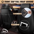thumbnail image 3 of Car Seat Covers for Dodge Challenger 2008-2025 Waterproof Car Seat Cushion Protector,Premuim Auto Interior Accessories Red,Front Set(2 Seats), 3 of 7
